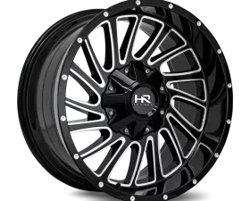Hardrock Offroad Overdrive Wheel 20x10 5x127/139.7 -19 87 Gloss Black Milled