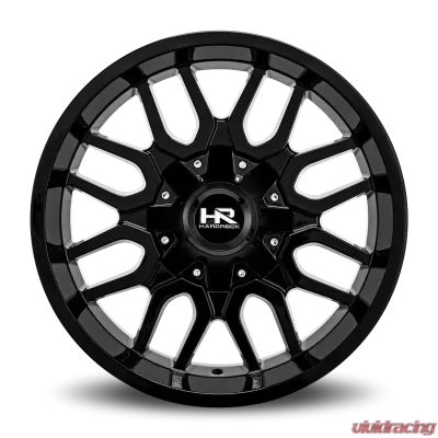 Hardrock Offroad Commander Aluminum Wheel 20x10 6x135/139.7 -19 108 Gloss Black - H709-201037119GB