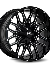 Hardrock Offroad Commander Aluminum Wheel 20x10 6x135/139.7 -19 108 Gloss Black Milled                                     - H709-201037119GBM - Image 2