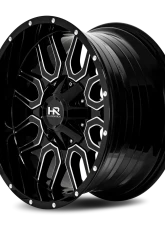 Hardrock Offroad Commander Aluminum Wheel 20x10 6x135/139.7 -19 108 Gloss Black Milled                                     - H709-201037119GBM - Image 3