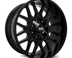Hardrock Offroad Commander Aluminum Wheel 22x10 6x135/139.7 -25 108 Gloss Black