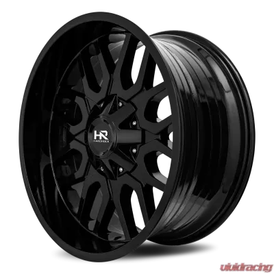 Hardrock Offroad Commander Aluminum Wheel 22x10 5x127/139.7 -19 108 Gloss Black - H709-221052119GB