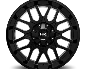 Hardrock Offroad Commander Aluminum Wheel 22x10 8x165.1 -25 125.2 Gloss Black