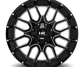 Hardrock Offroad Commander Aluminum Wheel 22x10 5x150 | 5x139.7 | 5x5.5 -19 108 Gloss Black Milled