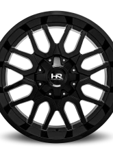 Hardrock Offroad Commander Aluminum Wheel 22x10 5x150 | 5x139.7 | 5x5.5 -25 110.3 Gloss Black                                     - H709-221097125GB - Image 4