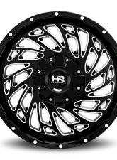 Hardrock Offroad Attack Aluminum Wheel 20x10 8x170 -19 125.2 Gloss Black Milled                                     - H710-201070119GBM - Image 4