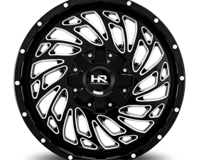 Hardrock Offroad Attack Aluminum Wheel 20x10 5x150 | 5x139.7 | 5x5.5 -19 110.3 Gloss Black Milled