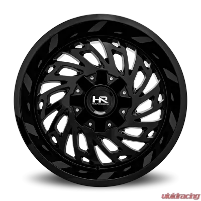 Hardrock Offroad Attack Aluminum Wheel 20x12 8x170 -51 125.2 Gloss Black - H710-201270151GB