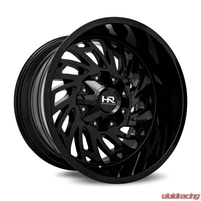Hardrock Offroad Attack Aluminum Wheel 20x12 8x170 -51 125.2 Gloss Black - H710-201270151GB
