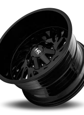 Hardrock Offroad Attack Aluminum Wheel 20x12 8x170 -51 125.2 Gloss Black                                     - H710-201270151GB - Image 4