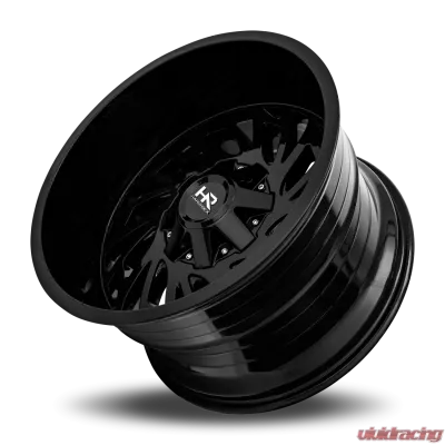Hardrock Offroad Attack Aluminum Wheel 20x12 8x170 -51 125.2 Gloss Black - H710-201270151GB