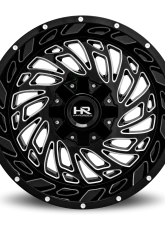 Hardrock Offroad Attack Aluminum Wheel 20x12 8x165.1 -51 125.2 Gloss Black Milled                                     - H710-201281051GBM - Image 4