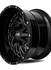 Hardrock Offroad Attack Aluminum Wheel 20x12 8x165.1 -51 125.2 Gloss Black Milled                                     - H710-201281051GBM - Image 3