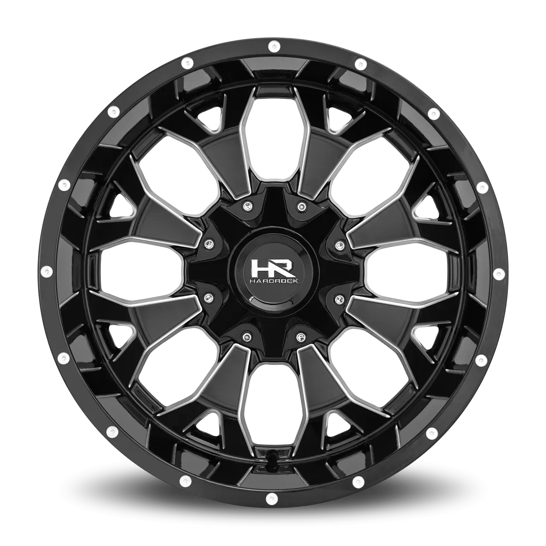 Hardrock Offroad H711-221052125GBM Devastator 22x10 Wheel