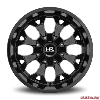 Hardrock Offroad Devastator Aluminum Wheel 22x10 8x170 -25 125.2 Gloss Black - H711-221070125GB