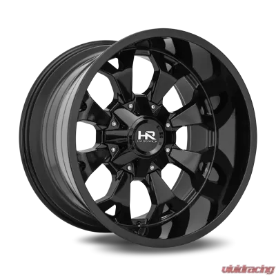 Hardrock Offroad Devastator Aluminum Wheel 22x10 8x170 -25 125.2 Gloss Black - H711-221070125GB