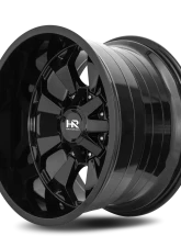 Hardrock Offroad Devastator Aluminum Wheel 22x10 8x170 -25 125.2 Gloss Black                                     - H711-221070125GB - Image 3