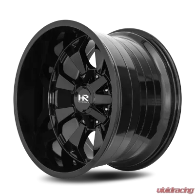 Hardrock Offroad Devastator Aluminum Wheel 22x10 8x170 -25 125.2 Gloss Black - H711-221070125GB