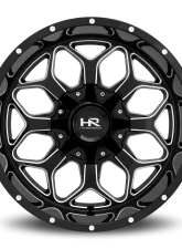 Hardrock Offroad Indestructible Aluminum Wheel 20x12 5x150 | 5x139.7 | 5x5.5 -51 110.3 Gloss Black Milled                                     - H712-201297151GBM - Image 4