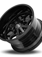 Hardrock Offroad Indestructible Aluminum Wheel 22x10 5x127/139.7 -25 87 Gloss Black                                     - H712-221052125GB - Image 4