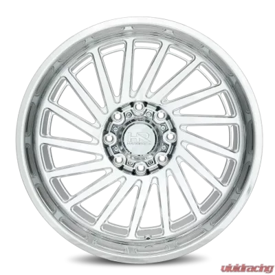 Hardrock Offroad H905 Aluminum Wheel 22x12 8x180 -51 124.3 Polish - Left Hand - H905-221278151PL
