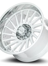 Hardrock Offroad H905 Aluminum Wheel 22x12 8x180 -51 124.3 Polish - Left Hand                                     - H905-221278151PL - Image 4