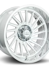 Hardrock Offroad H905 Aluminum Wheel 22x12 8x180 -51 124.3 Polish - Right Hand                                     - H905-221278151PR - Image 2