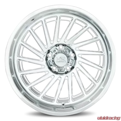 Hardrock Offroad H905 Aluminum Wheel 24x12 8x180 -51 124.3 Polish - Left Hand - H905-241278151PL