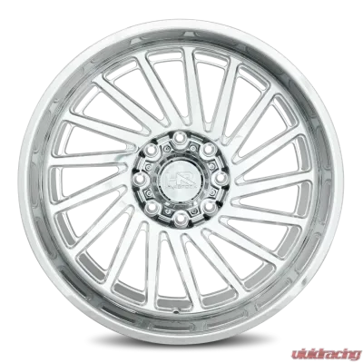 Hardrock Offroad H905 Aluminum Wheel 24x12 8x180 -51 124.3 Polish - Right Hand - H905-241278151PR