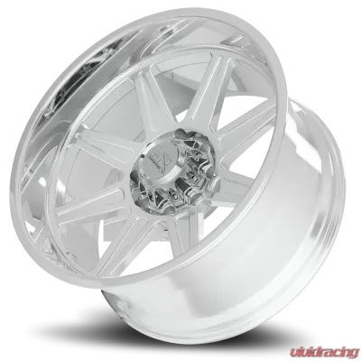 Hardrock Offroad H906 Aluminum Wheel 24x12 8x165.1 -51 125.2 Polish - H906-241281151P