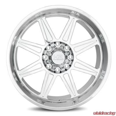 Hardrock Offroad H906 Aluminum Wheel 24x12 5x139.7 -51 87 Polish - H906-241285151P