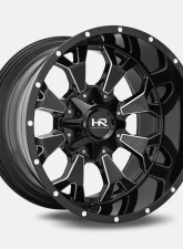 Hardrock Offroad Devastator Aluminum Wheel 20x10 8x165.1 -19 125.2 Gloss Black Milled                                     - H711-201081119GBM - Image 4