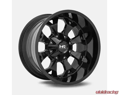Hardrock Offroad Devastator Aluminum Wheel 20x10 5x150 | 5x139.7 | 5x5.5 -19 110.3 Gloss Black - H711-201097119GB