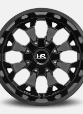 Hardrock Offroad Devastator Aluminum Wheel 20x10 5x150 | 5x139.7 | 5x5.5 -19 110.3 Gloss Black                                     - H711-201097119GB - Image 2