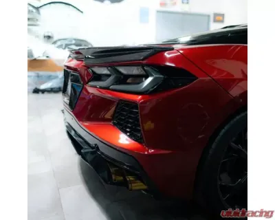 Auto Addict USA Euro Smoke Style LED Taillights Amber Sequential Pair Corvette C8 2020-2024 - AA_CORVT_TL_EUR_C8