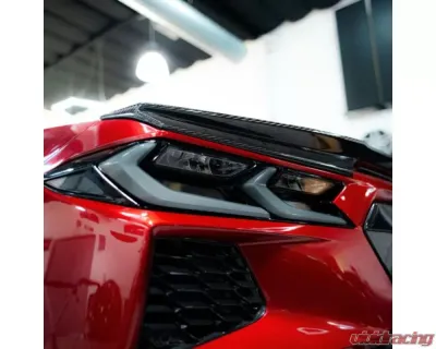 Auto Addict USA Euro Smoke Style LED Taillights Amber Sequential Pair Corvette C8 2020-2024 - AA_CORVT_TL_EUR_C8