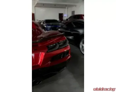 Auto Addict USA Euro Smoke Style LED Taillights Amber Sequential Pair Corvette C8 2020-2024 - AA_CORVT_TL_EUR_C8