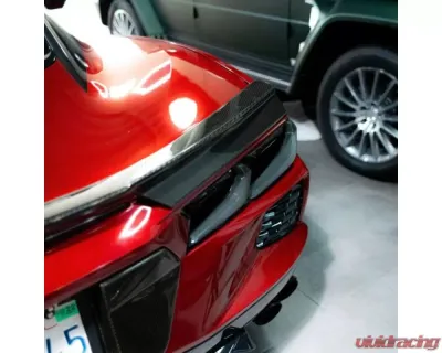 Auto Addict USA Euro Smoke Style LED Taillights Amber Sequential Pair Corvette C8 2020-2024 - AA_CORVT_TL_EUR_C8