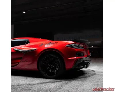 Auto Addict USA Euro Smoke Style LED Taillights Amber Sequential Pair Corvette C8 2020-2024 - AA_CORVT_TL_EUR_C8