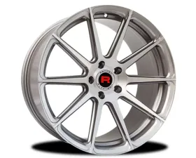 Rennen FT-10 Wheel 20x10.5 5x115 11mm Silver Brushed Face
