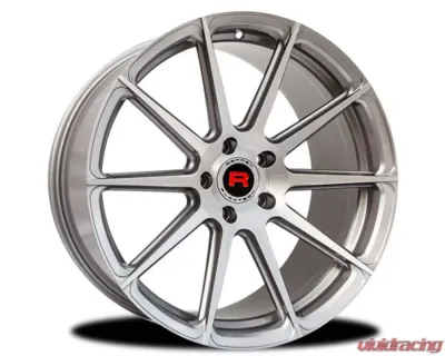 Rennen FT-10 Wheel 20x12 5x108 35mm Silver Brushed Face - F10201200F035CSXSXD