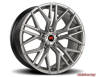 Rennen FT-12 Wheel 20x9 5x108 35mm Silver Brushed Face - F1220900F035CSXS00