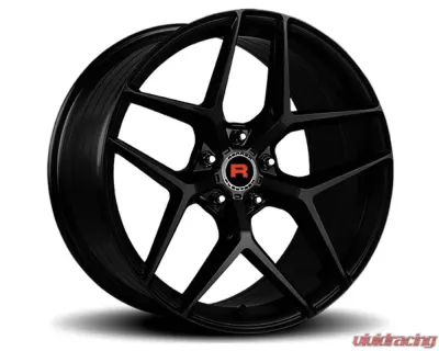 Rennen FT-13 Wheel 19x8.5 5x108 35mm Gloss Black - F1319850F035CB0B00