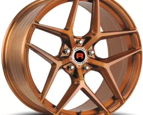Rennen FT-13 Wheel 20x10.5 5x108 18mm Brushed Bronze Tint (Copper)