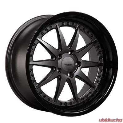 Rennen CSL-1 Wheel 20x10 5x127 | 5x5 25mm Matte Gunmetal w/Gloss Black Lip - SL120100M025CT0200