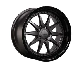 Rennen CSL-1 Wheel 20x8.5 5x108/127 15mm Matte Gunmetal w/Gloss Black Lip