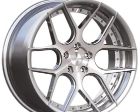 Rennen CSL-4 Wheel 22x10.5 5x120 25mm Silver Machined W/ Chrome Bolts