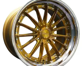 Rennen CSL-8 Wheel 20x10.5 18 Tinted Bronze w/ Chrome Step Lip