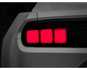 Raxiom Profile LED Tail Lights w/ Gloss Black Housing & Smoked Lens Ford Mustang 2015-2022