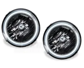 Raxiom Chrome LED Halo Fog Lights Ford Mustang GT 2005-2012